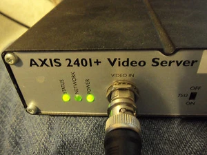 Axis 2401+ Network IP Security Surveillance Video Server Encoder 0176-001-01 - Picture 1 of 4