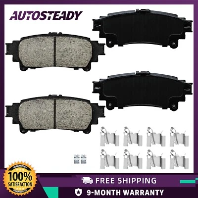 Rear Brake Pads for 2012 - 2017 Toyota Prius V 2014 - 2015 Lexus IS250 Foto 1 de 4
