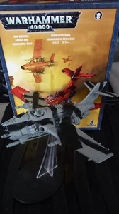 WARHAMMER 40K ORKS ORK BOMMER BLITZABOMMA DAKKAJET PART-PAINTED# - Picture 1 of 4