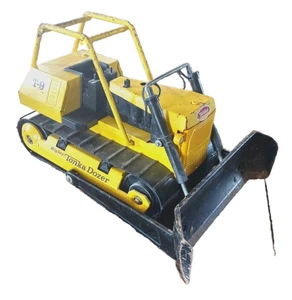 Original MN Pressed Steel 1970's Yellow Mighty Tonka Bulldozer - Picture 1 of 8