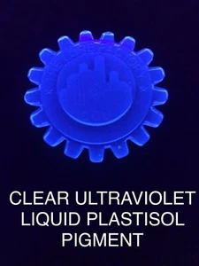 CLEAR ULTRAVIOLET LIQUID PLASTISOL PIGMENT COLOURING FISHING LURES 35ml - Picture 1 of 4