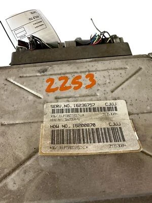 98 PONTIAC GRAND PRIX Engine Motor Brain Box ECU ECM 16236757 3.8 - Image 1 of 4