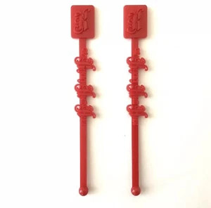 The Regency Hyatt House Hotel Swizzle Stir Sticks Drink Stirs VINTAGE - Picture 1 of 7
