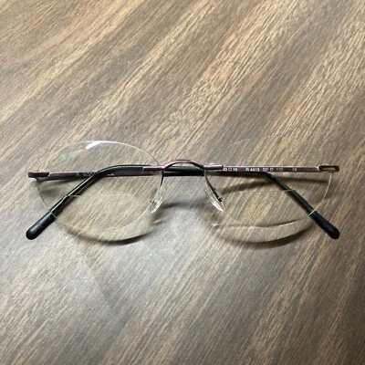 RODENSTOCK Eyeglasses Frames Red Purple Womens R 4415 S2 50-16-135  Rimless - Image 1 of 4