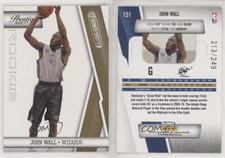 2010-11 Prestige Bonus Shots Gold /249 John Wall #151 Rookie RC
