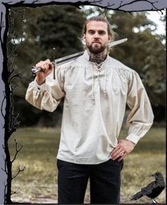 Camisón de mercado medieval con botón para subir - Arturo Leonardo Carbone - Imagen 1 de 2