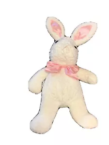 Vintage weicher 16 Zoll weißer Hase Kaninchen Plüsch - Bild 1 von 6