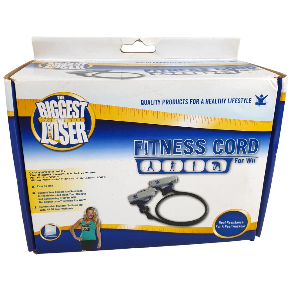 NEW The Biggest Loser FITNESS CORD for Wii Fit Jillian Michaels 2009 Saka USA - Image 1 of 4