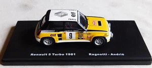 RENAULT 5 Turbo 1981 - Escala 1:43 - Colección Rally Car - Nuevo, stock antiguo + estuche - Imagen 1 de 6