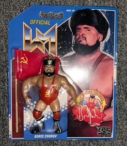 WWF WWE Boris Zhukov Bolsheviks Epic Toys Retro MOC Hasbro Action Figure - Picture 1 of 4