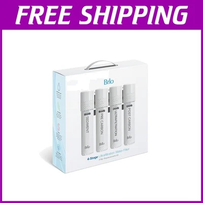 Efficient 4-Stage Ultrafiltration Kit with Quick-Twist Installation - Pure Water - Image 1 of 4