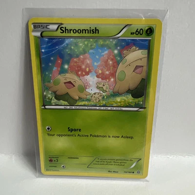 Shroomish 15/160 - LP XY Primal Clash - Pokemon 2015 Common TCG Card - Image 1 of 4