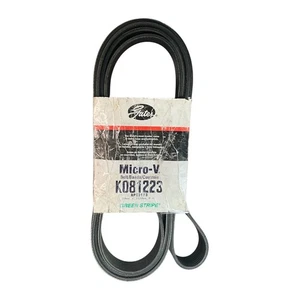 GATES K081223 8PK3103, 28mm x 3120mm Micro-V Serpentine Drive Belt - Foto 1 di 6
