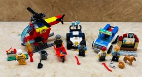 LEGO City Police Dog (60006) Fire (60318) Police Dog Unit (60241) Missing pcs