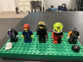 Lego Ogel Alpha Team Radia Cam Ogel Minion Flex Minifig Lot 8 4798 4796 4795
