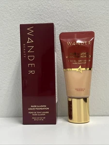 Wander Beauty Nude Illusion Liquid Foundation 1.01 Oz - Light Medium - Picture 1 of 2