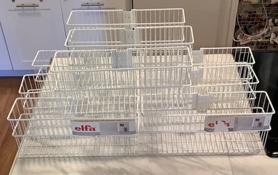 Elfa ~ Narrow Deep Basket #302218, 4" wide X 5.5" deep X 13 3/4" 315493022181 - Image 1 of 4