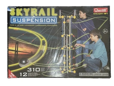 Quercetti Skyrail Suspension Glow-in-the-Dark Marble Run Sealed - Image 1 of 4
