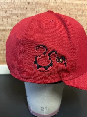 Exclusive Rare Arizona DiamondbacksMLB Hat New Era Red Wool Snake Embroidered - Image 1 of 4
