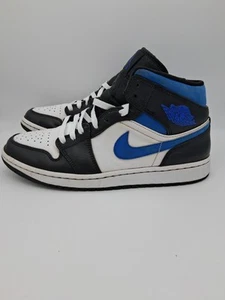 Size 10.5 - Air Jordan 1 Mid Racer Blue - Picture 1 of 11