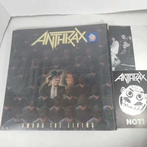 Anthrax - Among the Living Vinyl-LP 1987 Island Records 905841 Presse SELTEN SEHR GUTER ZUSTAND + - Bild 1 von 24