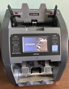 Hitachi iH-110 Currency Money Bill Counter Sorter Machine - Powers On - Picture 1 of 7