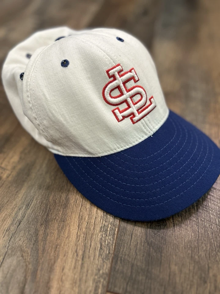  Gorra de béisbol 7 1/4 roja blanca y azul Foto 1 de 4