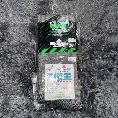 Wigwam винтажный новый из старых запасов открытый трек шерстяная смесь носки обуви размер 10-13 М сделано в США - Изображение 1 из 2