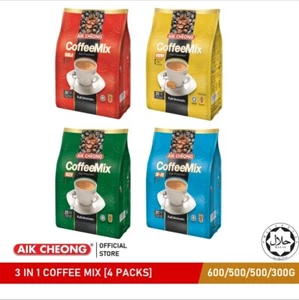 3 in 1 Coffee mix 4 packs of bundle 100 sticks Free Shipping - Picture 1 of 1