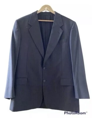 Traje Top Louis Roth de Lana Personalizado para Hombres 42R Pantalones 36R EE. UU. Gris a Rayas Foto 1 de 4