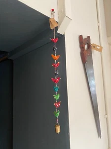 Fair trade decorative string of 10 Indian birds - Picture 1 of 4