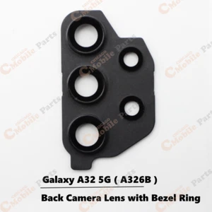 Galaxy A32 5G Back Camera Glass Cover Lens With Bezel ( SM-A326B / A326B ) - Picture 1 of 2