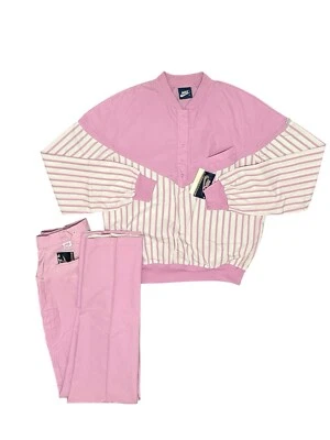 Vintage Nike Women’s 2 Piece Track Suit Pink/White Late 70’s/Early 80’s RARE NEW - Image 1 of 4