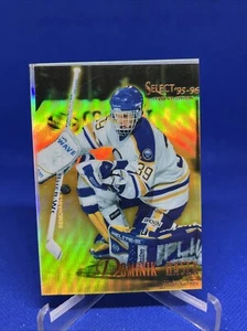 1995-96 Select Certified Edition Mirror Gold Dominik Hasek #89 HOF w/Film - Picture 1 of 13