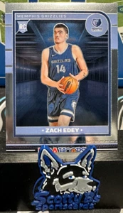2024-25 Panini NBA Hoops - Premium Rookie #25 Zach Edey (RC) - Grizzlies - Picture 1 of 3