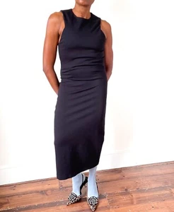 Vestido negro The Row - Funda ceñida al cuerpo sin mangas - Etiqueta L - Ajuste S / Reino Unido 10 - Imagen 1 de 10