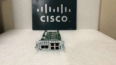 CISCO NIM-2FXS/4FXO 2-Port FXS 4-Port FXO ISR Router Voice Fax Interface Module - Image 1 of 4