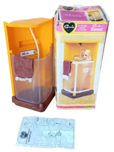 Sindy Puppenmöbel DUSCHE Vintage 70er Jahre Möbelset Nr 44573 - Bild 1 von 8