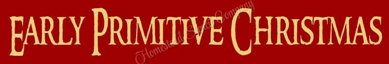 PLANTILLA REUTILIZABLE 9440 C 4"X24" Navidad Primitiva Temprana - PLANTILLAS DE SIGNO Foto 1 de 1