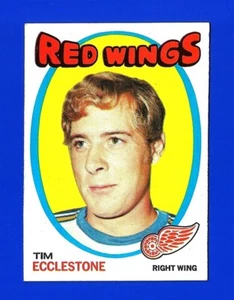 1971-72 Topps HOCKEY #52 TIM ECCLESTONE EXMINT DETROIT RED WINGS (SB2) - Picture 1 of 2