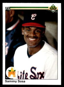 Sammy Sosa Chicago White Sox Rookie 1990 Upper Deck #17