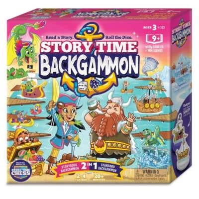 Story Time Backgammon NEW - image 1 of 2