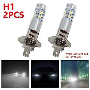 Advanced Technology H1 LED Fog Driving Light 2x 200W White Bulbs 6000K