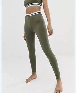 ASOS DESIGN mix & match sporty high waisted legging Pants Joggers Sz 8 NWT - Picture 1 of 12