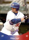 2004 Auburn Doubledays Team Issue 21 Adam Lind Anderson Indiana IN Baseball Card