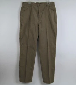 Vtg Roebucks Corduroy Pants Mens Size (36x32 Tag) (35x32 Actual) Beige 70s 80s - Picture 1 of 14