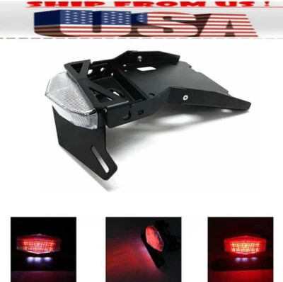 For BMW R NINE T 2014-2021 R9T Tail Tidy Fender Eliminator Clear LED Tail Light - Image 1 of 4