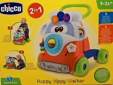 gioco primi passi per bambini 9 mesi 1 anno giocattolo Chicco Happy Hippy walker