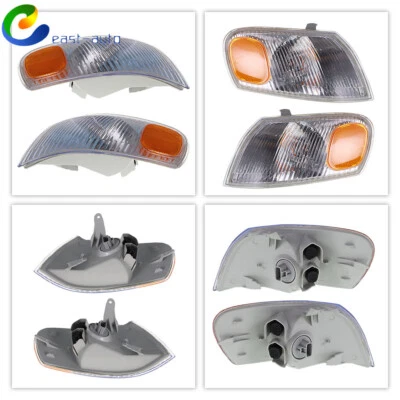 Juego de pares de luces de esquina para conductor + pasajero para Toyota Corolla 1998-2000 luces de giro Foto 1 de 4