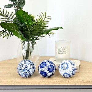Moderne Ornament für Wohnzimmer 3er Set Deko Schale Füllkugeln Deko Geschenk - Bild 1 von 5